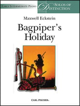 Bagpipers Holiday piano sheet music cover